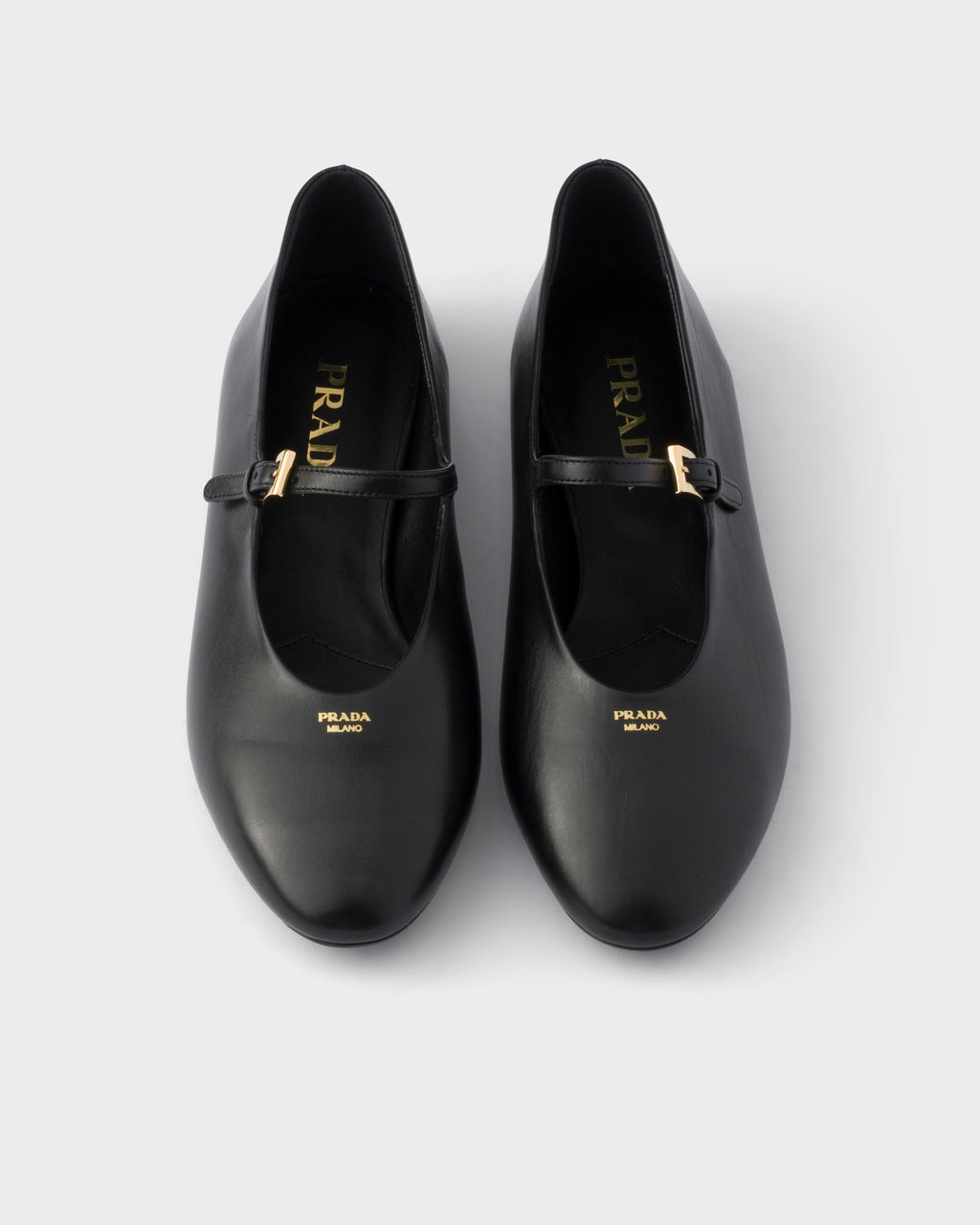 Prada Mary Jane leather ballerina