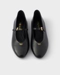 Prada Mary Jane leather ballerina