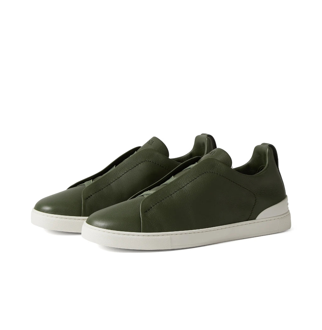 Zegna triple stitch sneakers