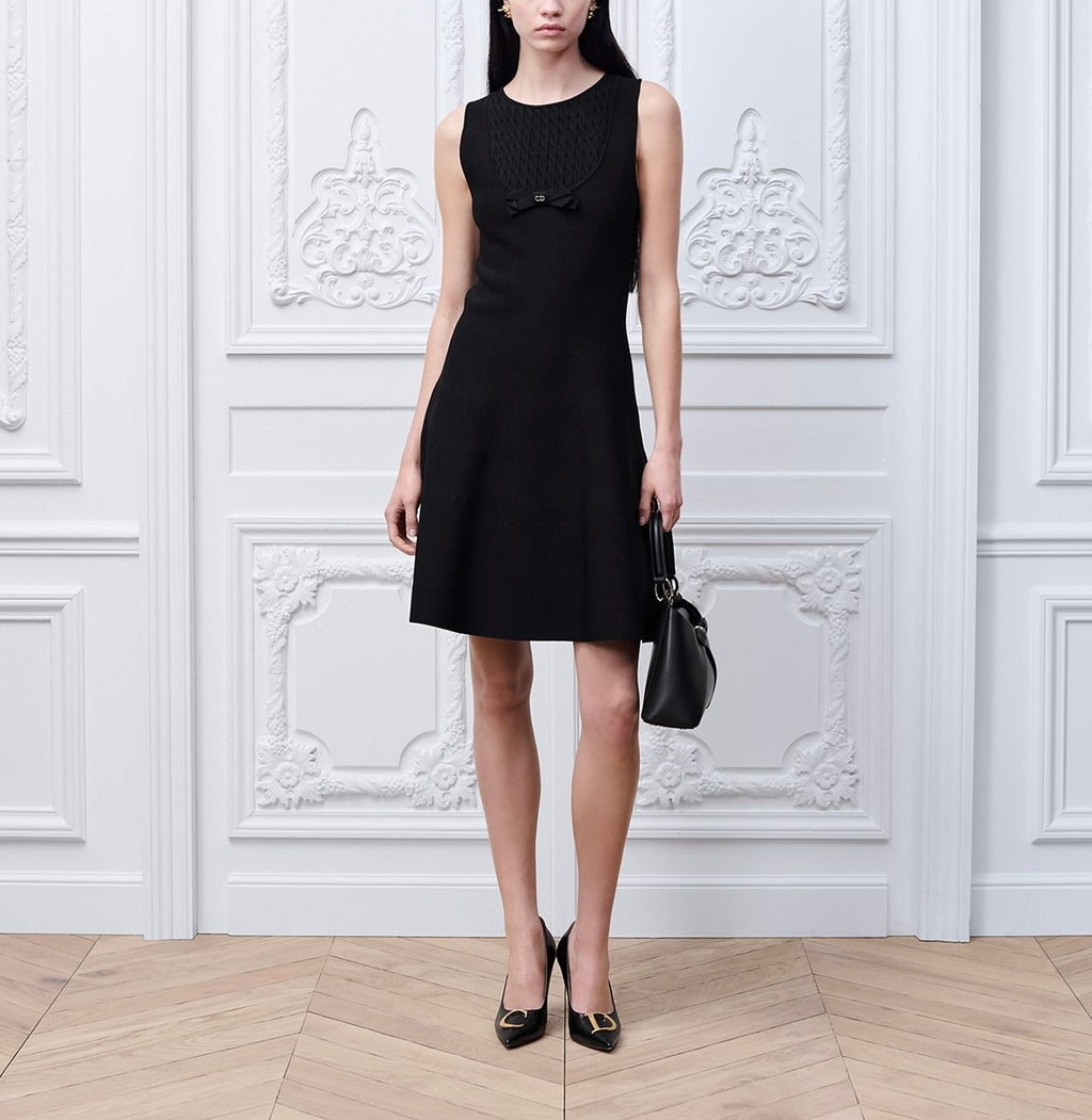 Dior short flared dress