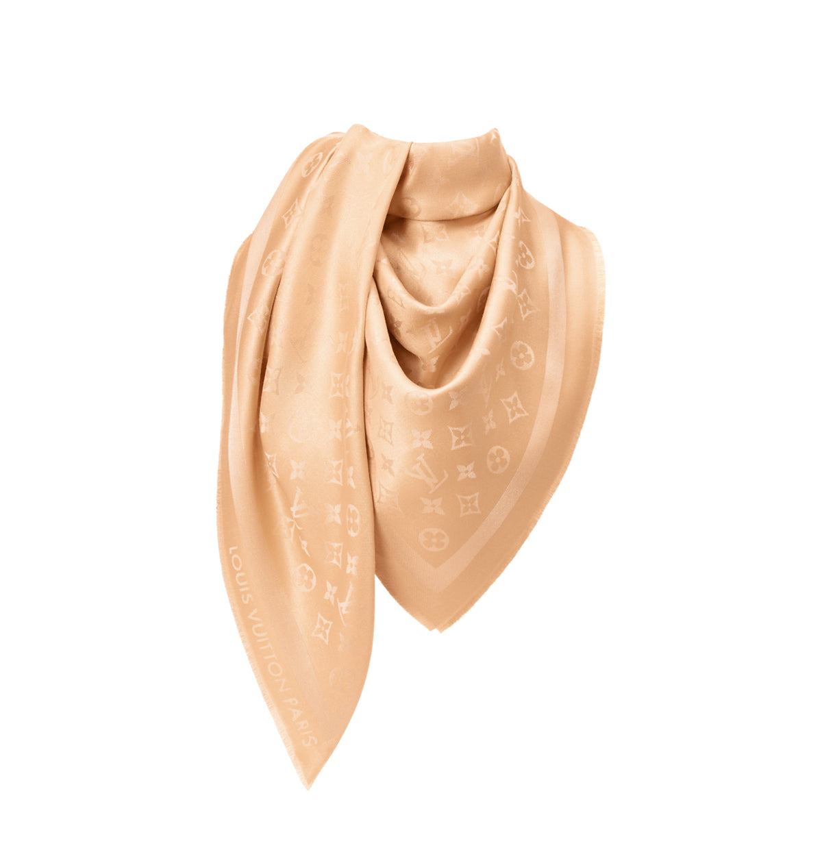 Louis Vuitton monogram shine shawl