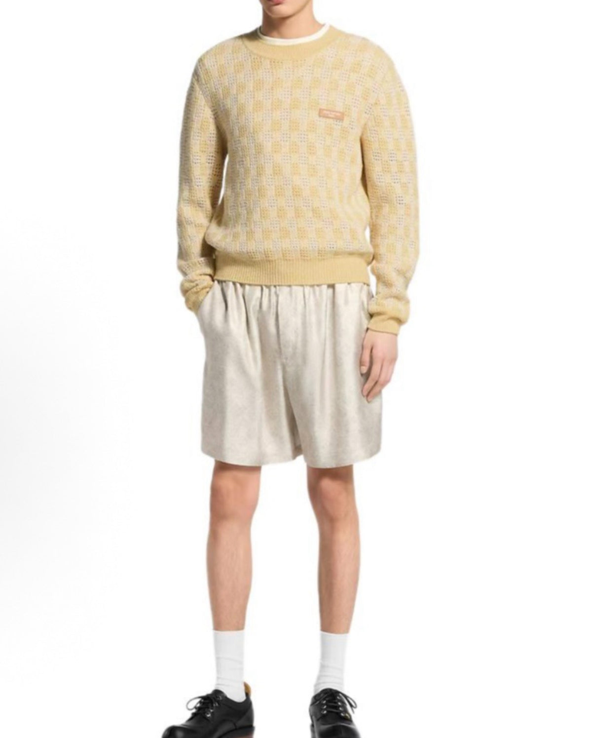 Elevate Your Style with the Louis Vuitton Jacquard Crewneck