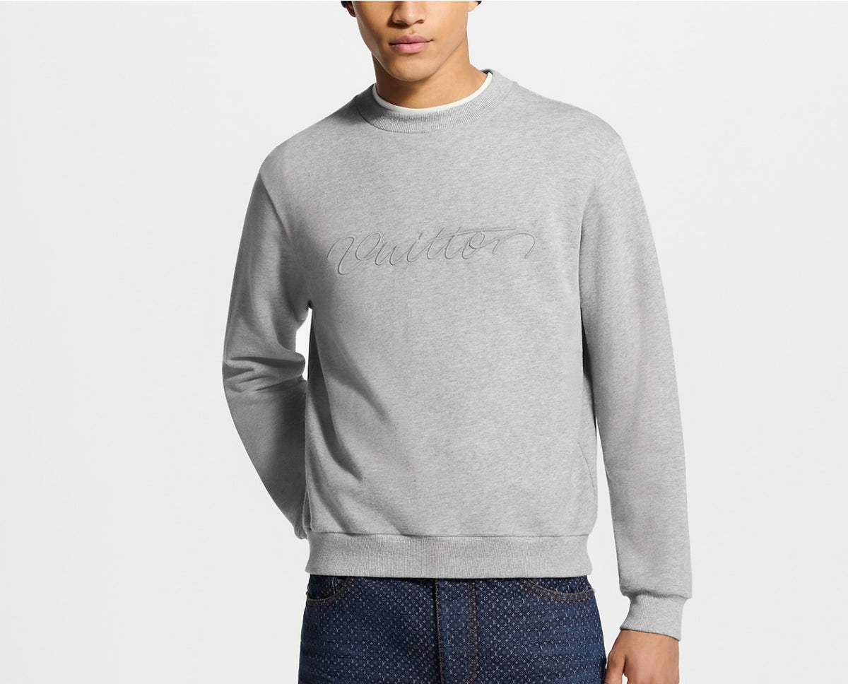 Elevate Your Style with the Louis Vuitton Reflective Signature Sweatshirt