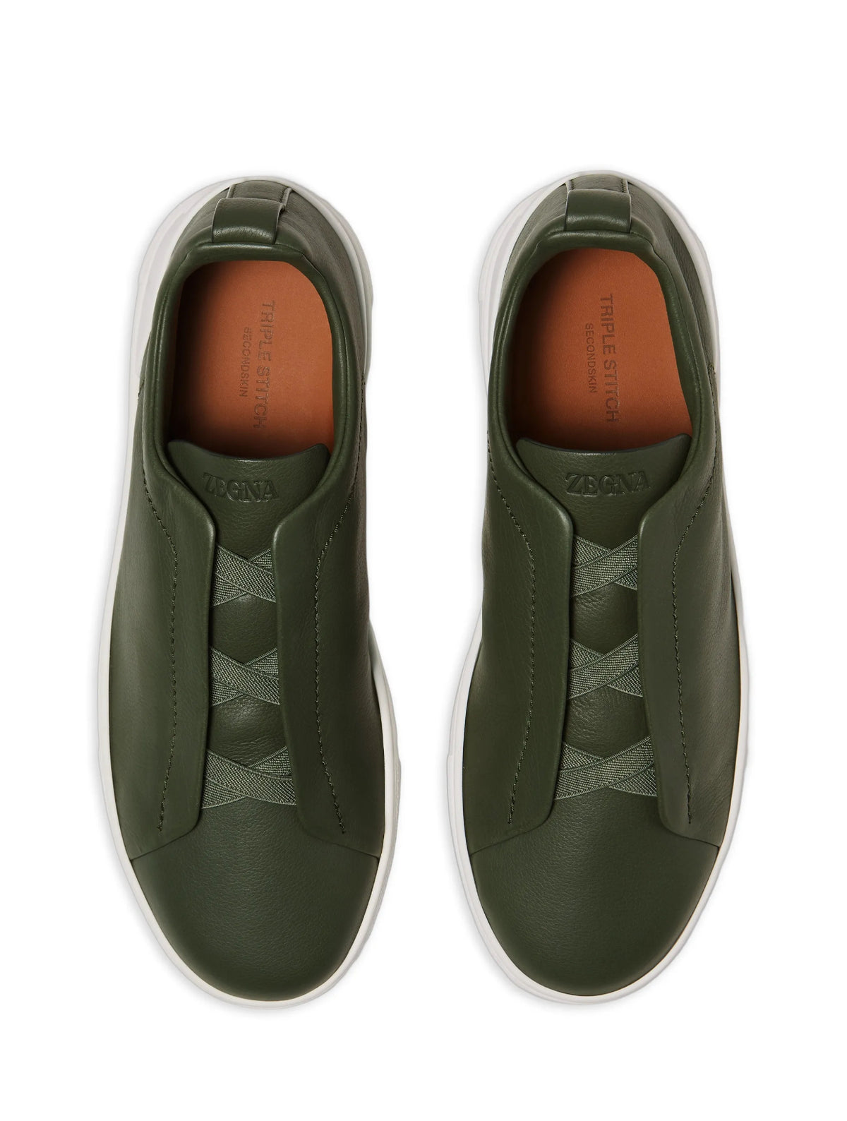 Zegna triple stitch sneakers