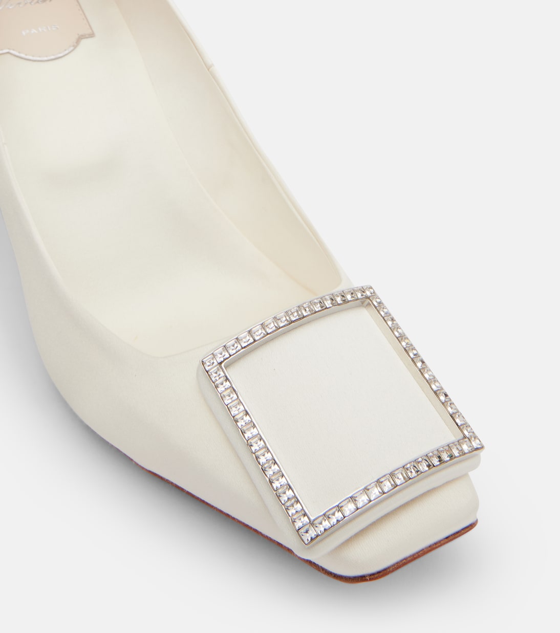 Roger Vivier Trompette pumps in satin