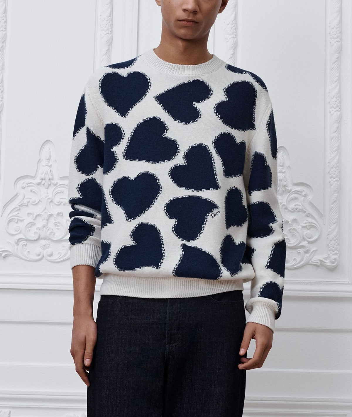 Dior heart sweater