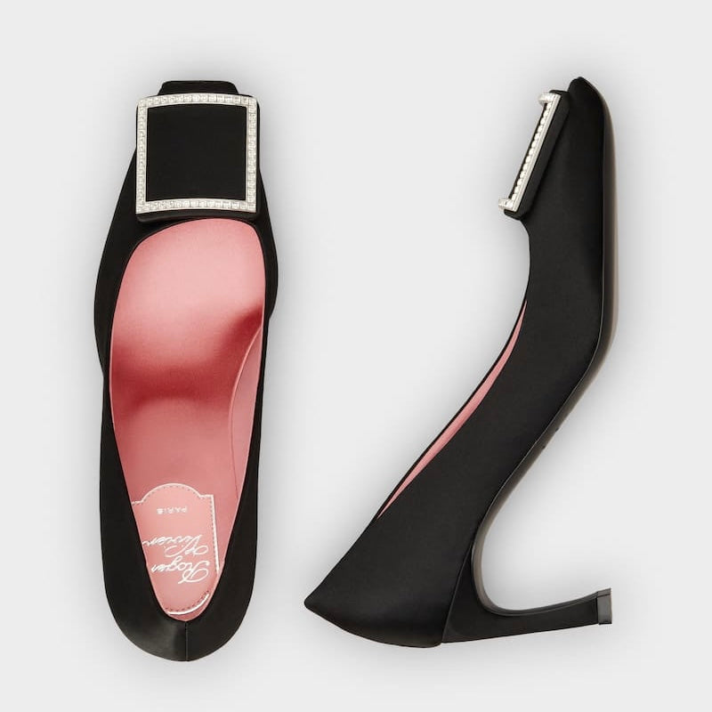 Roger Vivier Trompette pumps in satin