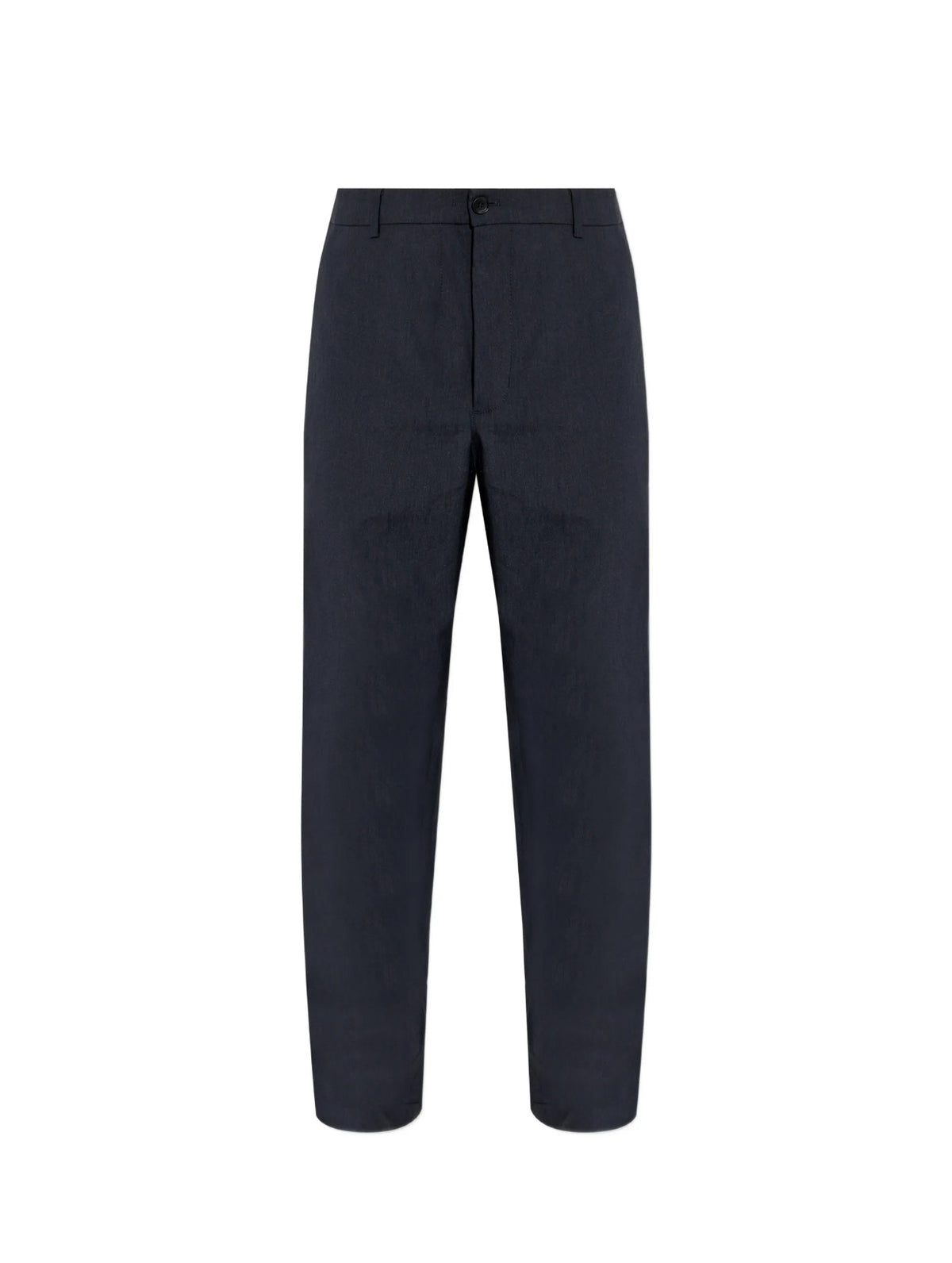 Moncler technical logo patch linen trousers