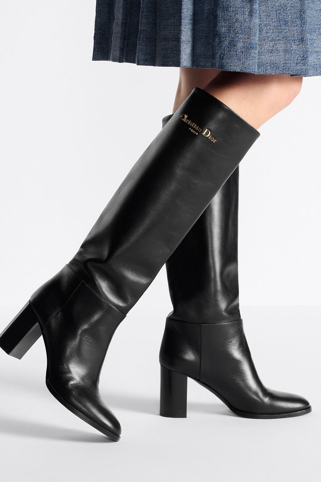 Dior D-town heeled boot