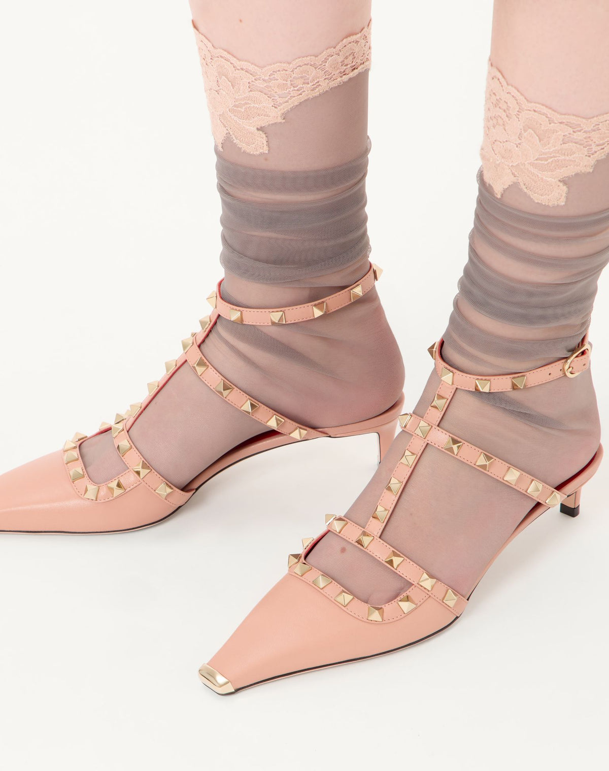 Elevate Your Style with Valentino Rockstud Court Shoes