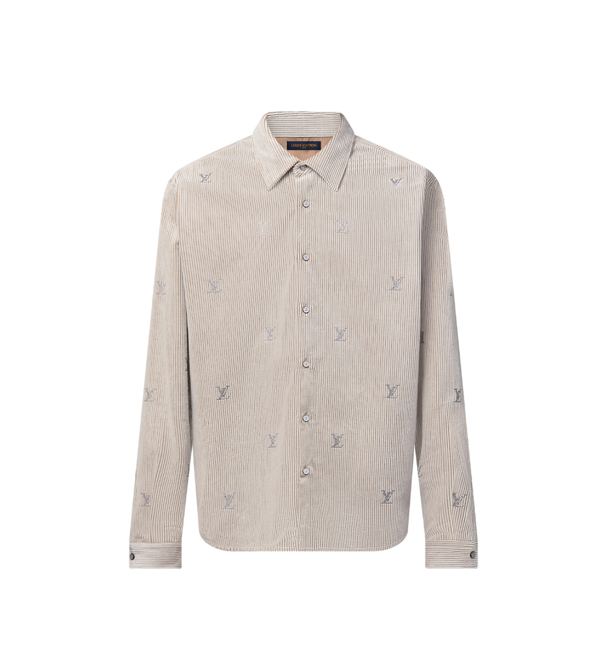 Elevate Your Style with the Louis Vuitton Embellished Corduroy Shirt