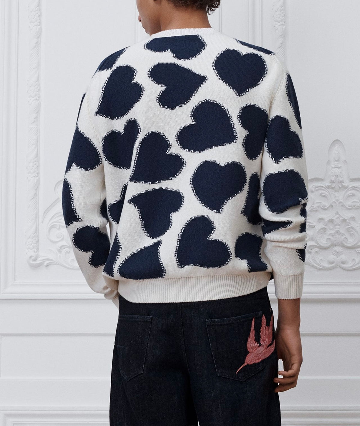 Dior heart sweater