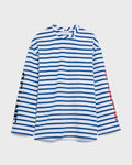Celine long sleeved T-shirt in striped cotton jersey