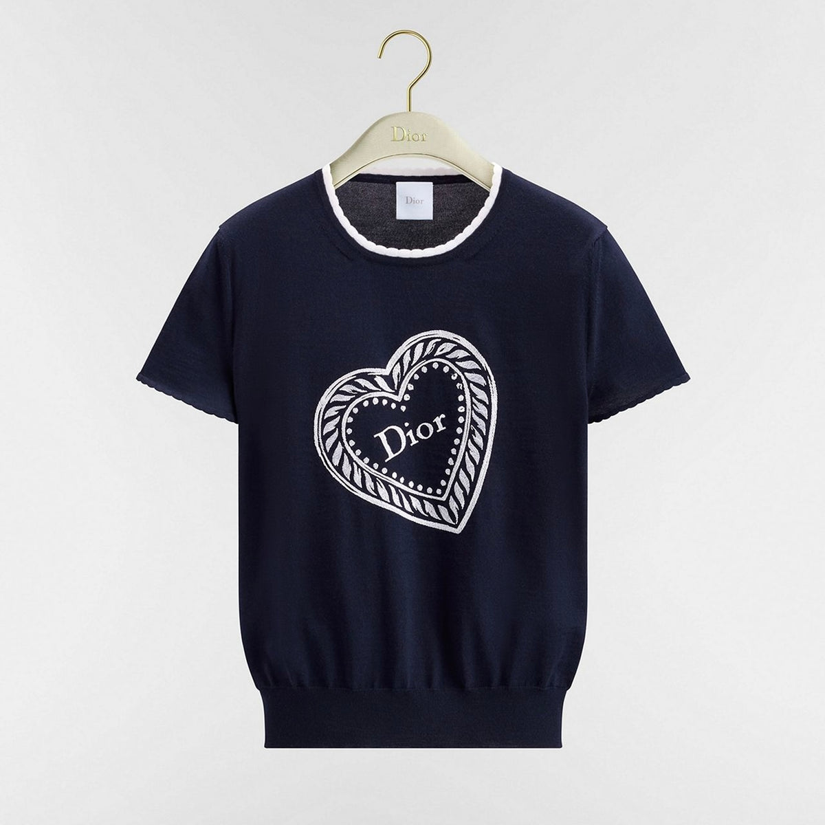Dior short sleeved sweater