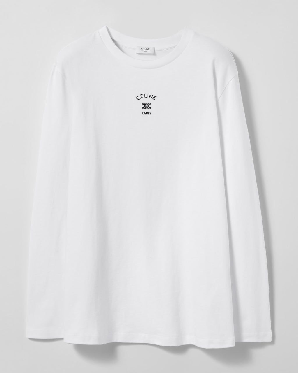 Celine long sleeved T-shirt with cotton jersey