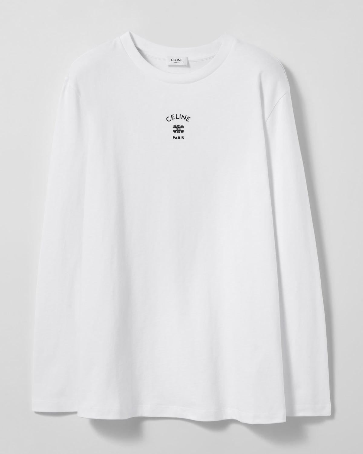Celine long sleeved T-shirt with cotton jersey