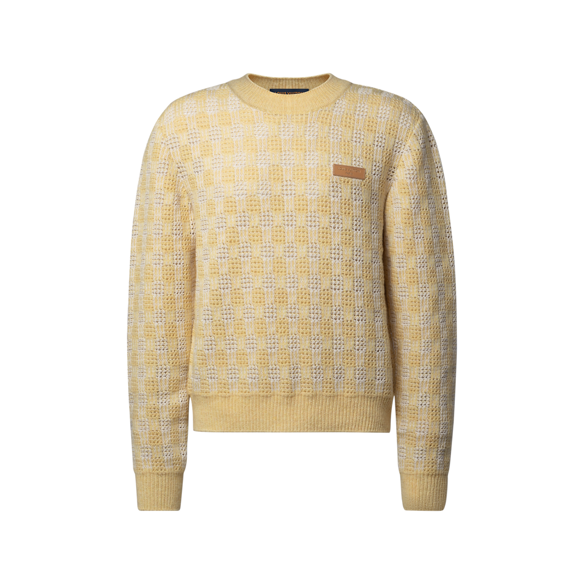 Louis Vuitton tweedy jacquard crewneck