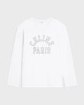 Celine long sleeved T-shirt in cotton jersey