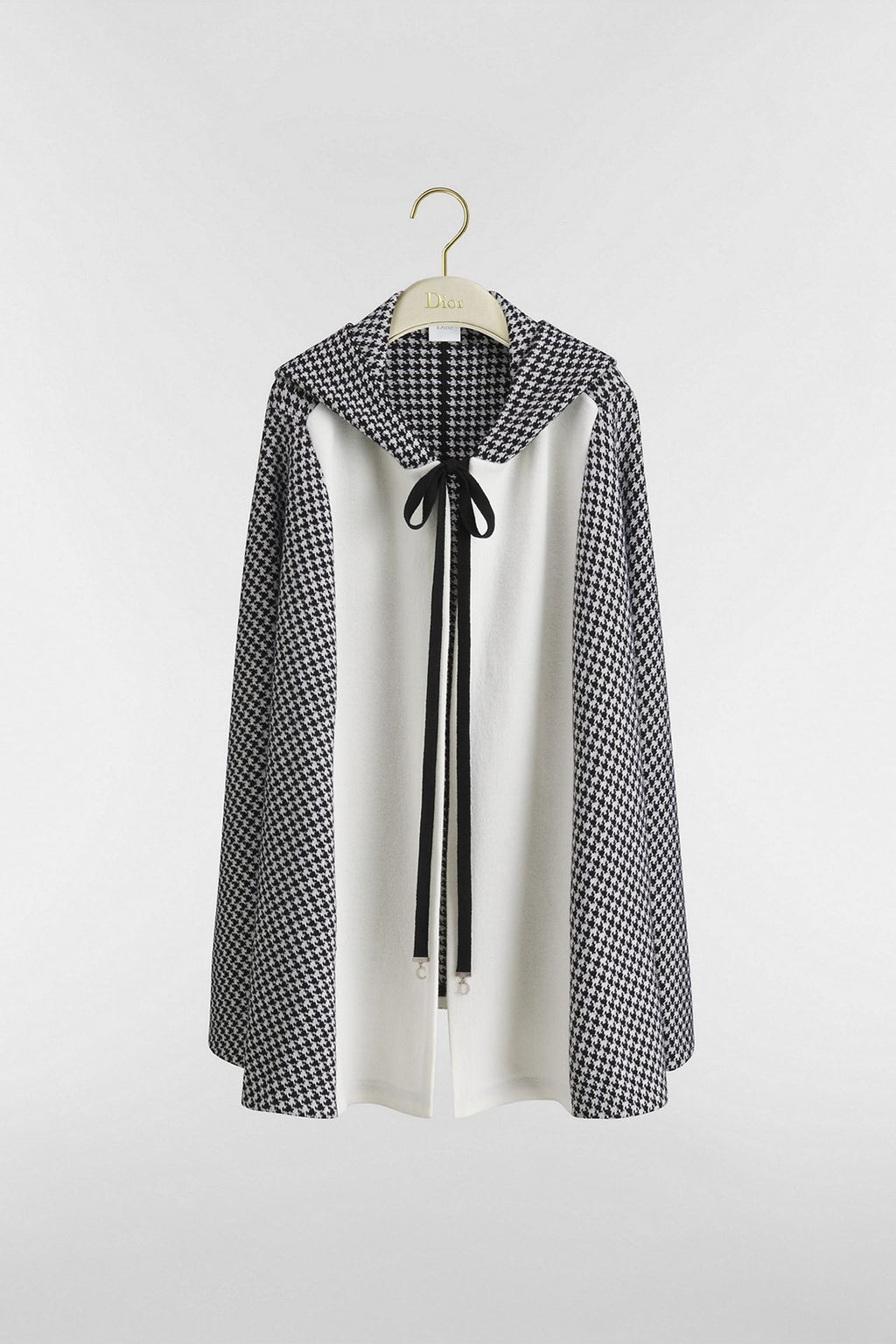 Dior hooded cape