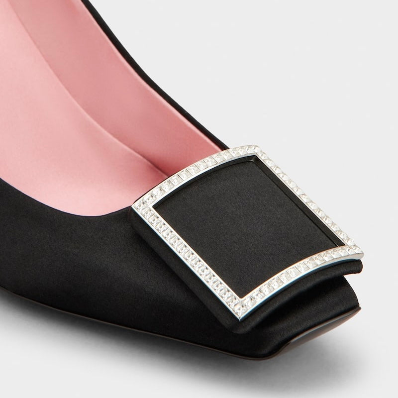 Roger Vivier Trompette pumps in satin