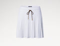 Louis Vuitton monogram drawstring knit skirt