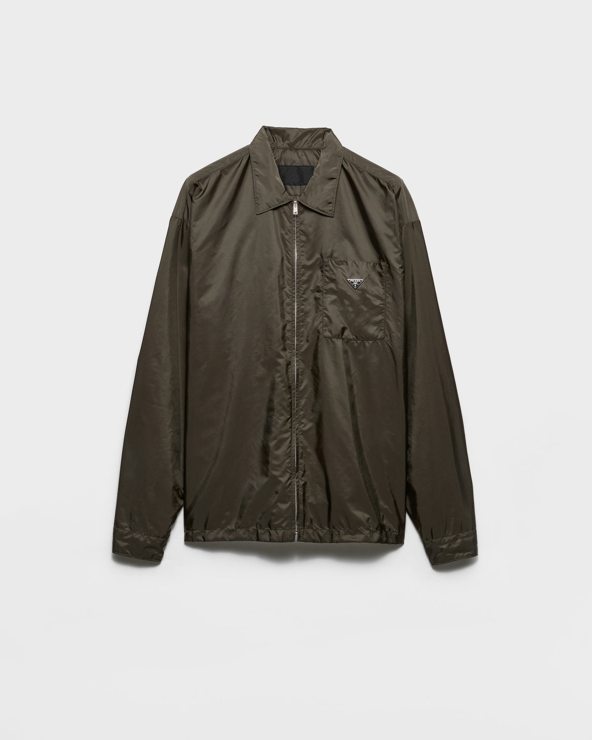 Prada re-nylon zipper shirt