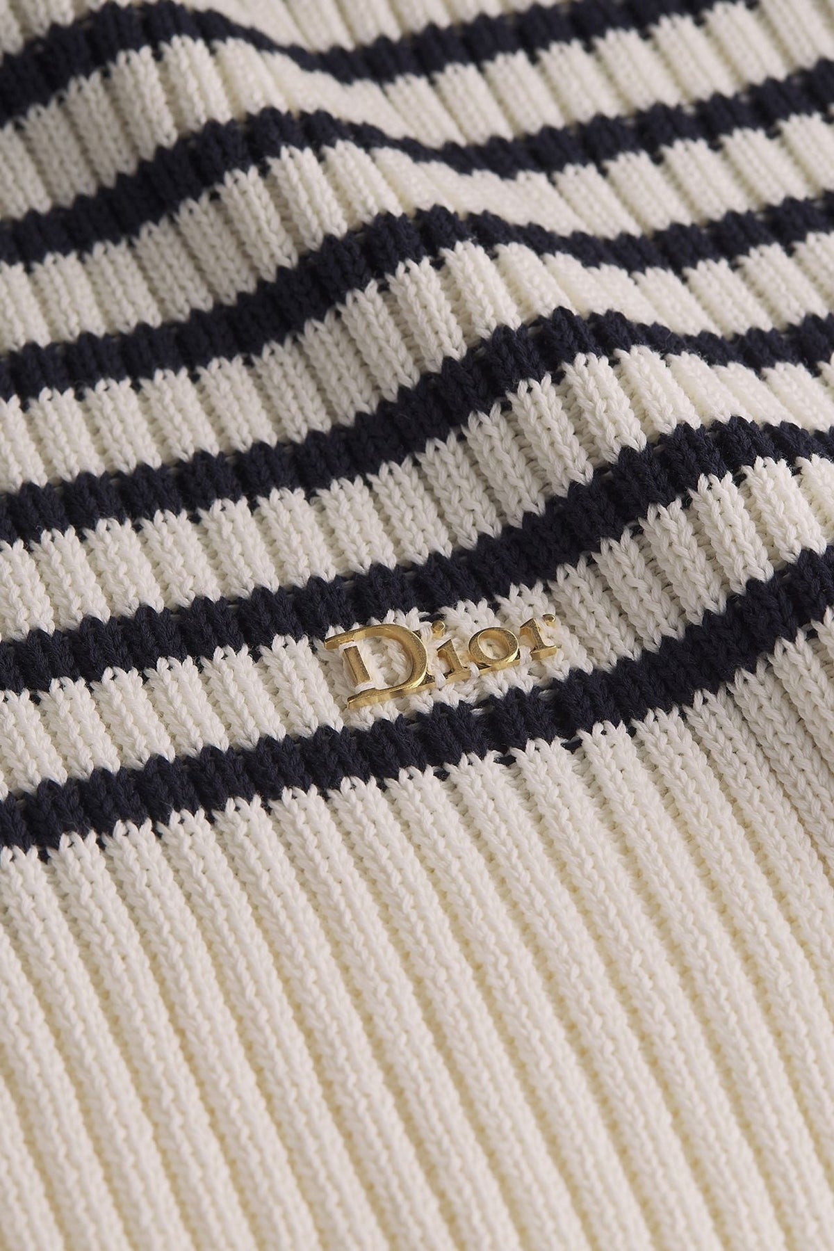 Dior Marinière sweater with sailor collar