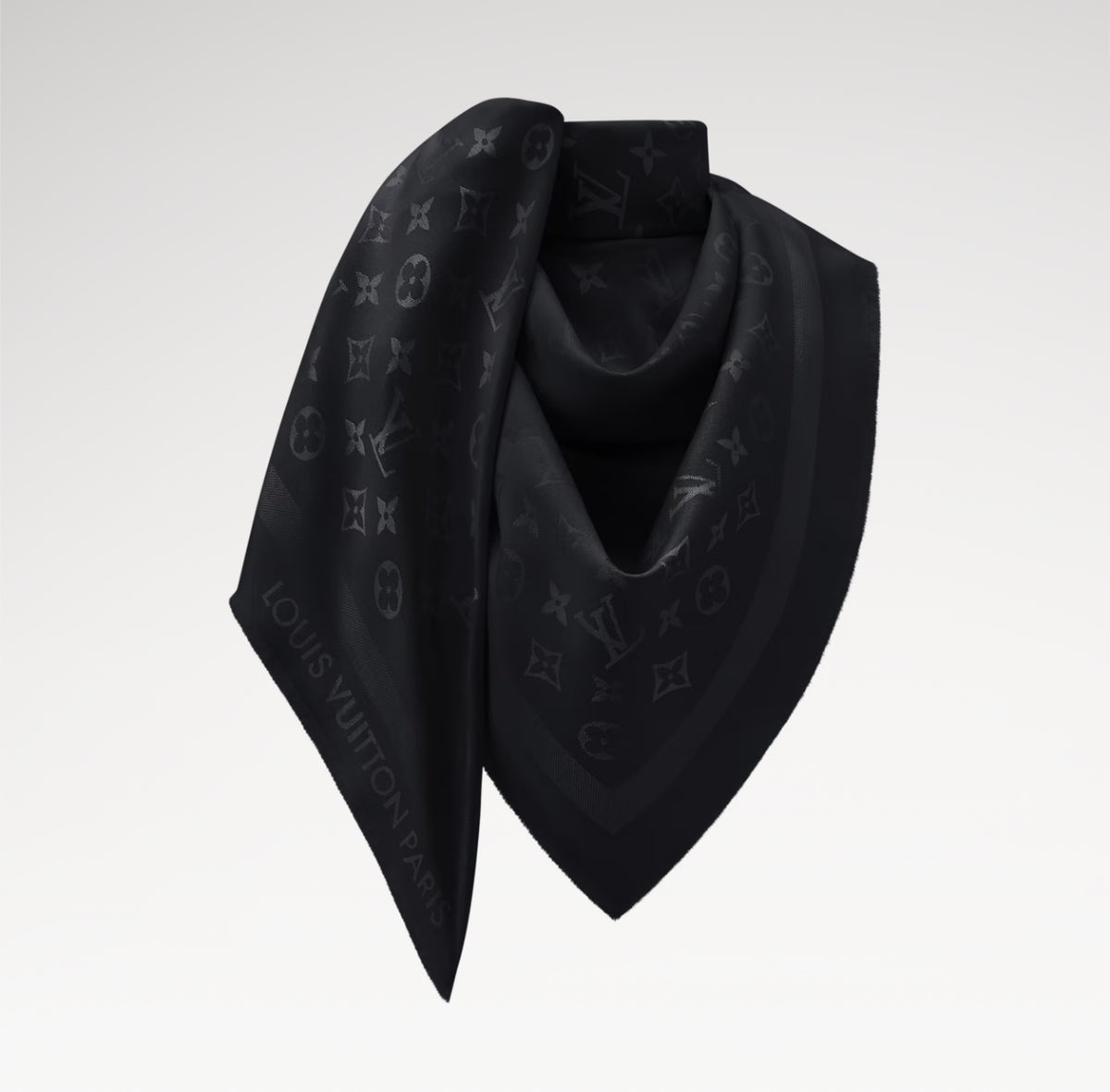 Louis Vuitton monogram classic shawl