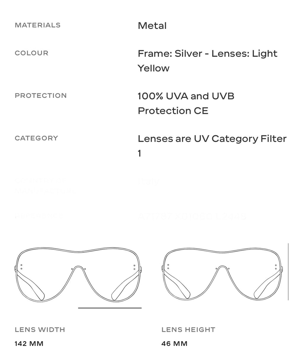 Chanel Shield sunglasses