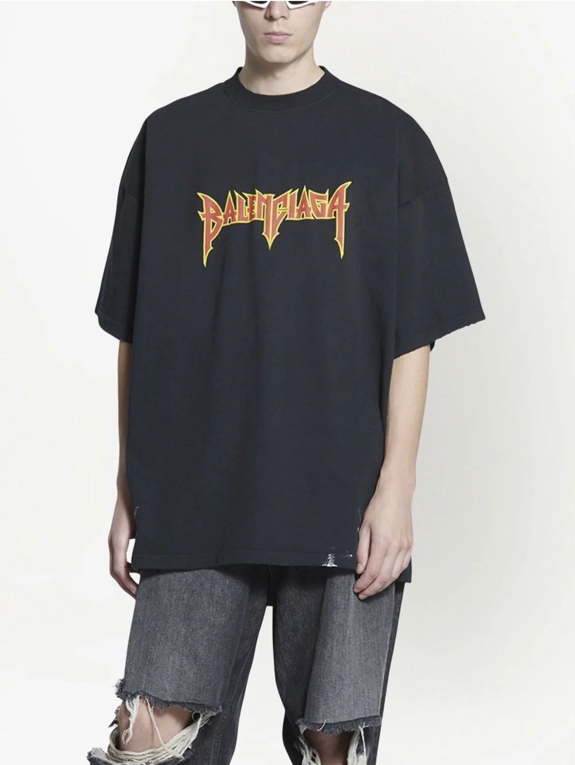Elevate Your Style with the Balenciaga Oversized Logo T-Shirt