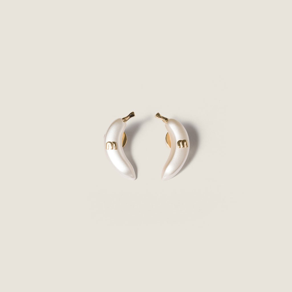 Miu Miu metal earrings