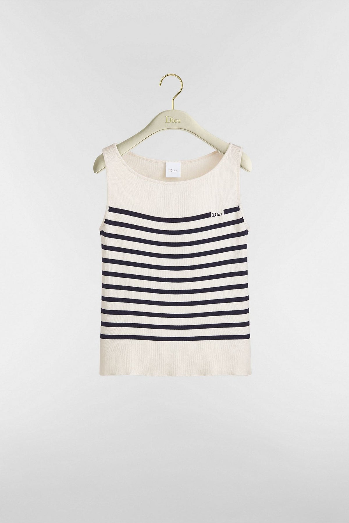 Dior Diorivera Marinière sleeveless sweater