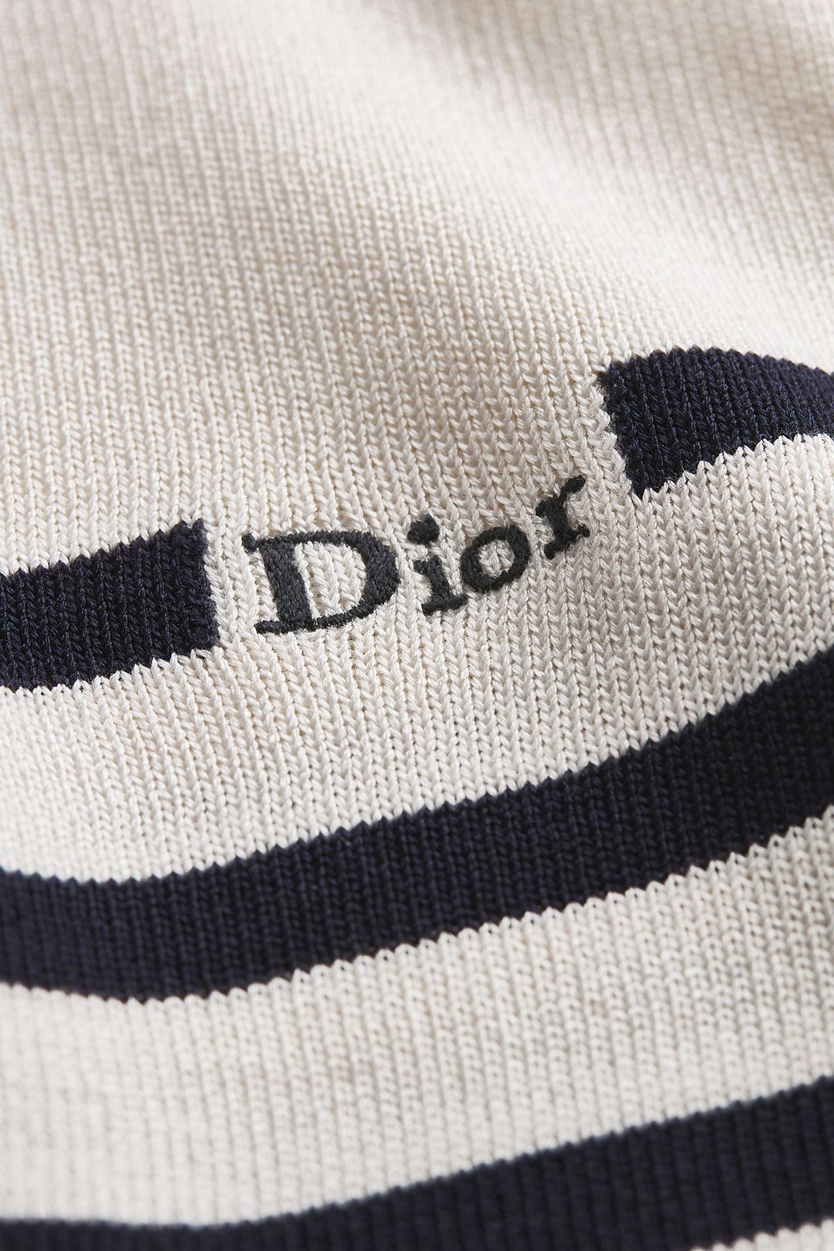 Dior Diorivera Marinière sleeveless sweater
