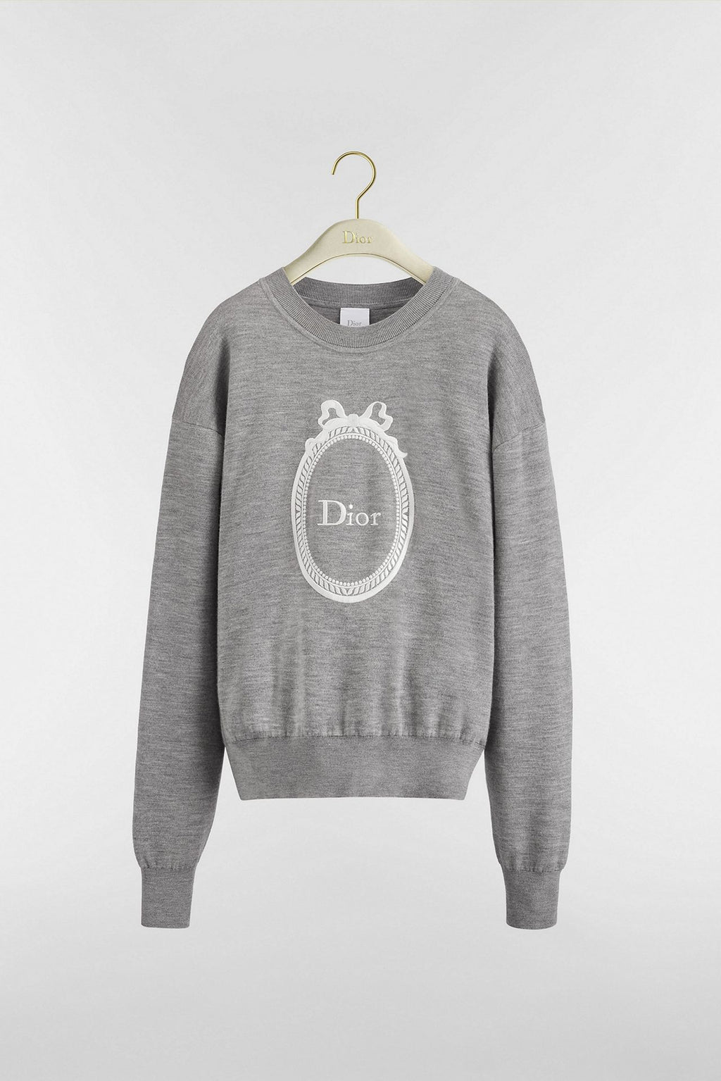 Dior Médaillon embroidered sweater