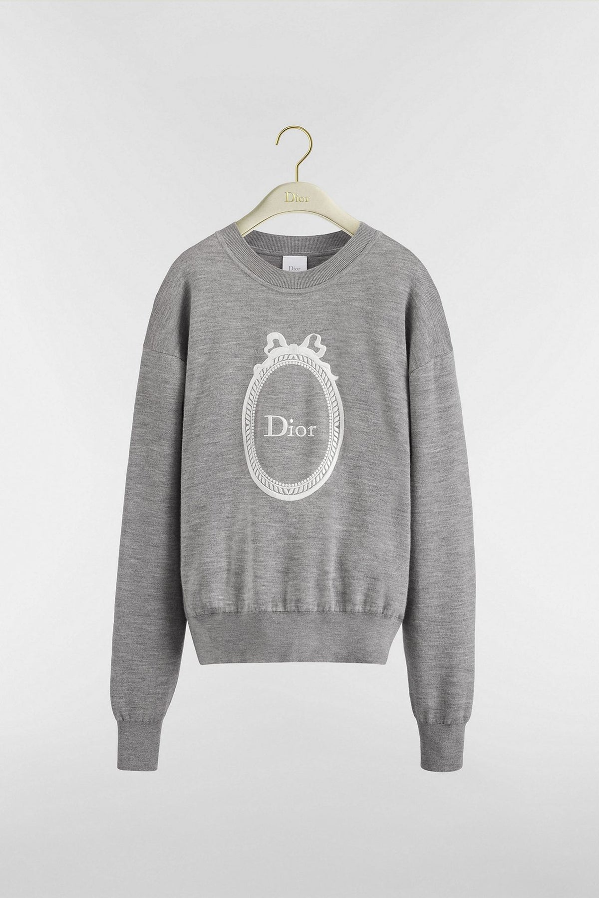 Dior Médaillon embroidered sweater