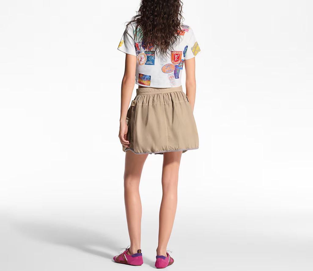 Louis Vuitton 1AHITJ,LV 1AHITJ, Louis Vuitton mahina patch print crop top, Louis Vuitton mahina tee, Louis Vuitton patch prin