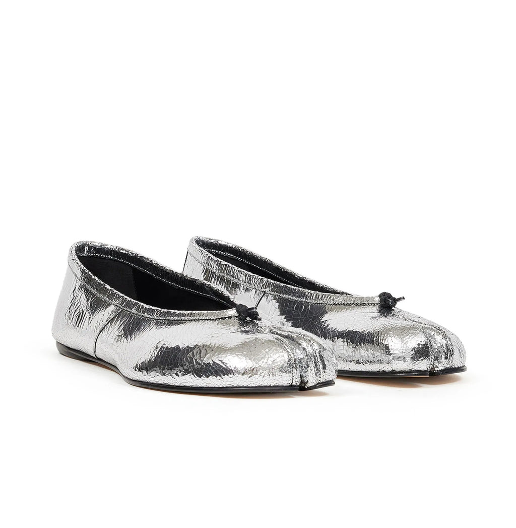 Winniemodo,Winniemodony,Maison Margiela Tabi ballerinas,Maison Margiela ballerinas sale,MM6 flats silver,Maison Margiela ball