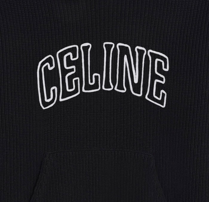 Celine 2AX0A311Y.38NO,Celine hooded sweater,Celine sweater,Celine sweater authenticity,Celine sweater outlet,Celine sweater o