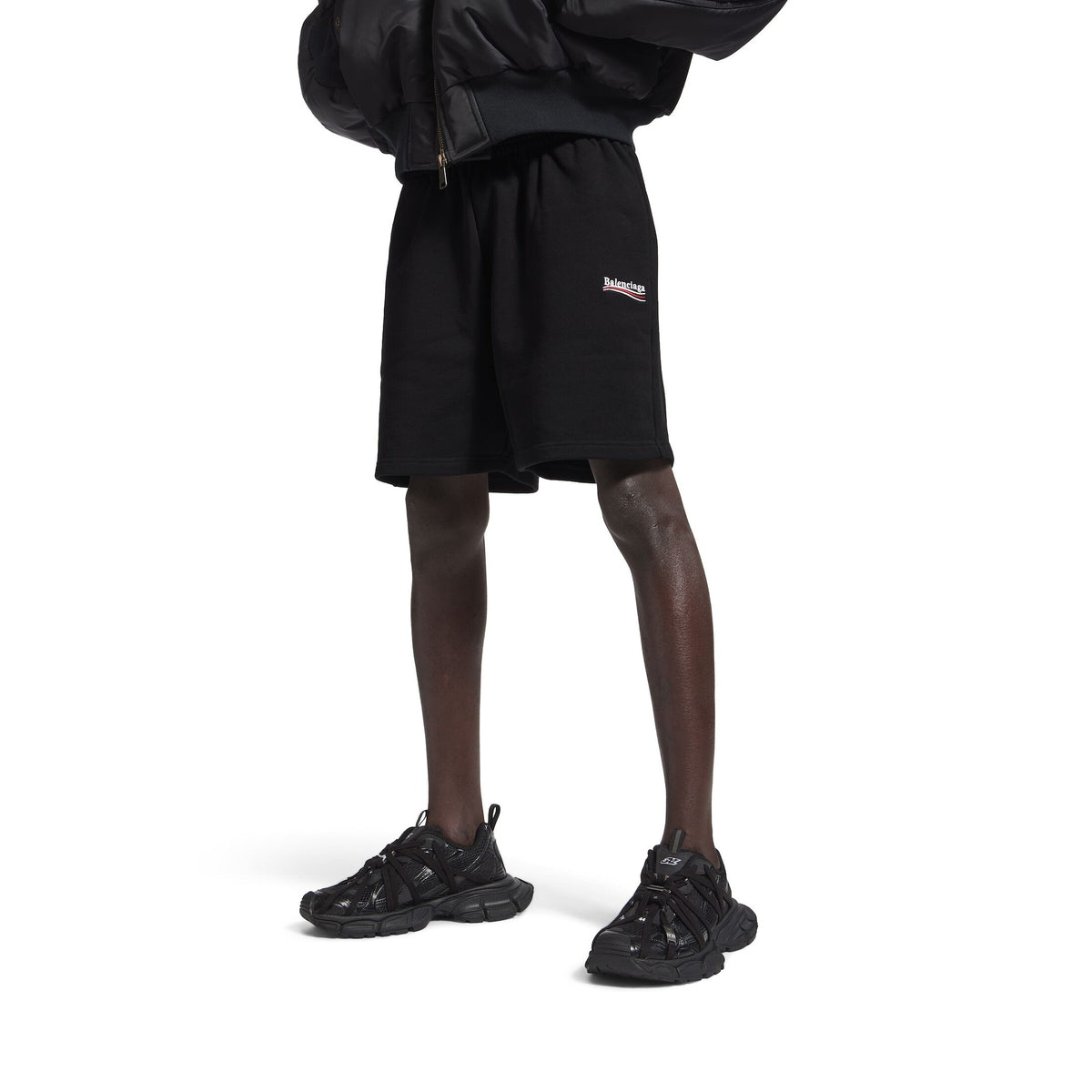 Winniemodo,Winnie modo,Balenciaga 676137TKVI91070,Balenciaga sweat shorts,Balenciaga shorts,Balenciaga shorts black,Balenciag
