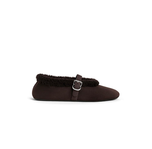 Winniemodo,Winnie modo,Alaia AA3A029I048,Alaia ballet shoes,Alaia shoes,Alaia shoes sale,Alaia shoes fur,Alaia shoes shearlin