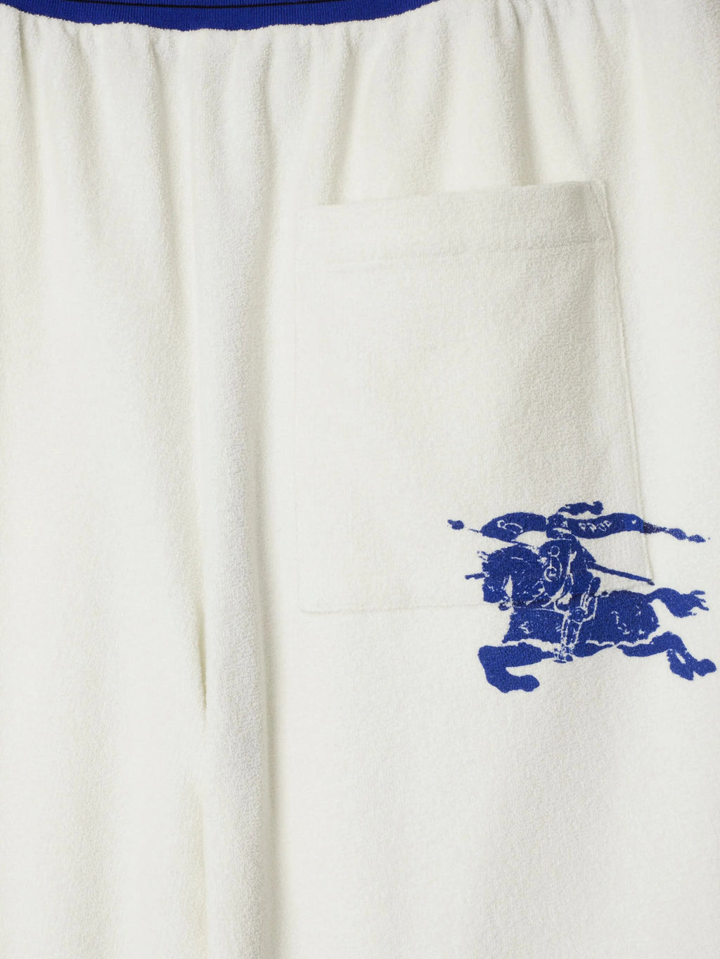Burberry 8090060,Burberry EKD print shorts,Burberry EKD print white shorts,Burberry white cloth shorts,Burberry mens white sh
