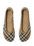 Winniemodo,Winnie modo,Burberry check knit baby ballerinas,Burberry check ballerinas, Burberry check knit flat,Burberry check