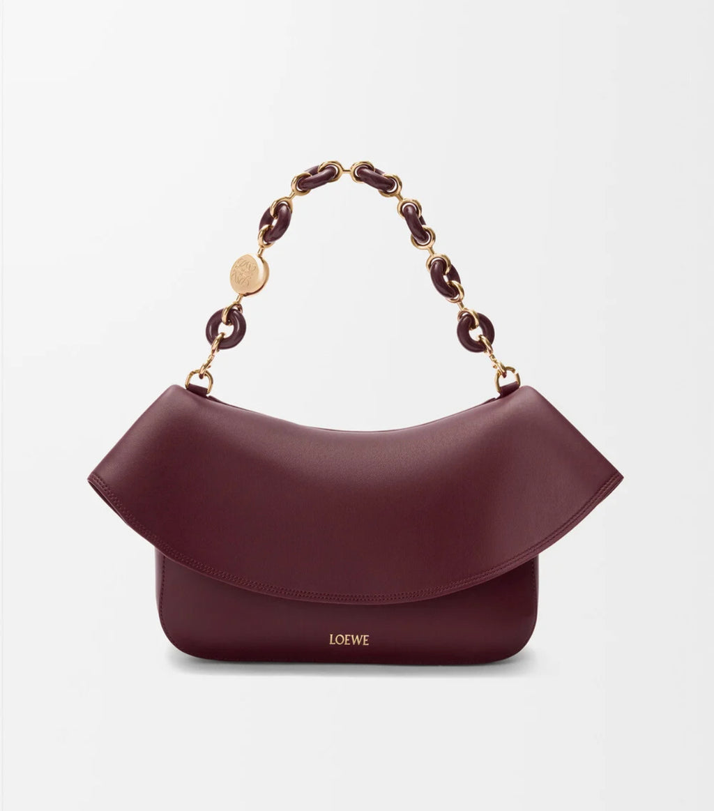Winniemodo,Winnie modo,Loewe AP22P22X07,Loewe medium ola bag,Loewe bag,Loewe bag sale,Loewe ola bag,Loewe bag burgundy,Loewe