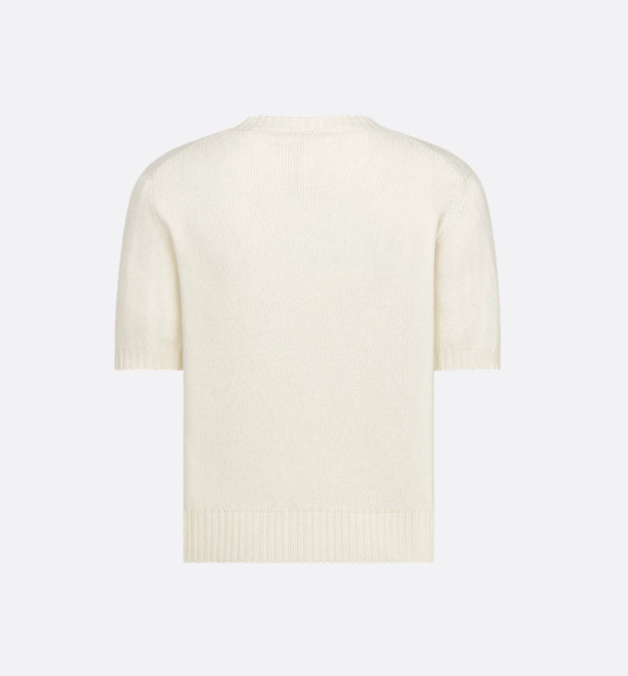 Dior 524S98A0057,Dior sweater white,Dior sweater women,Dior sweater women white,Dior sweater cashmere,Dior sweater,Dior sweat