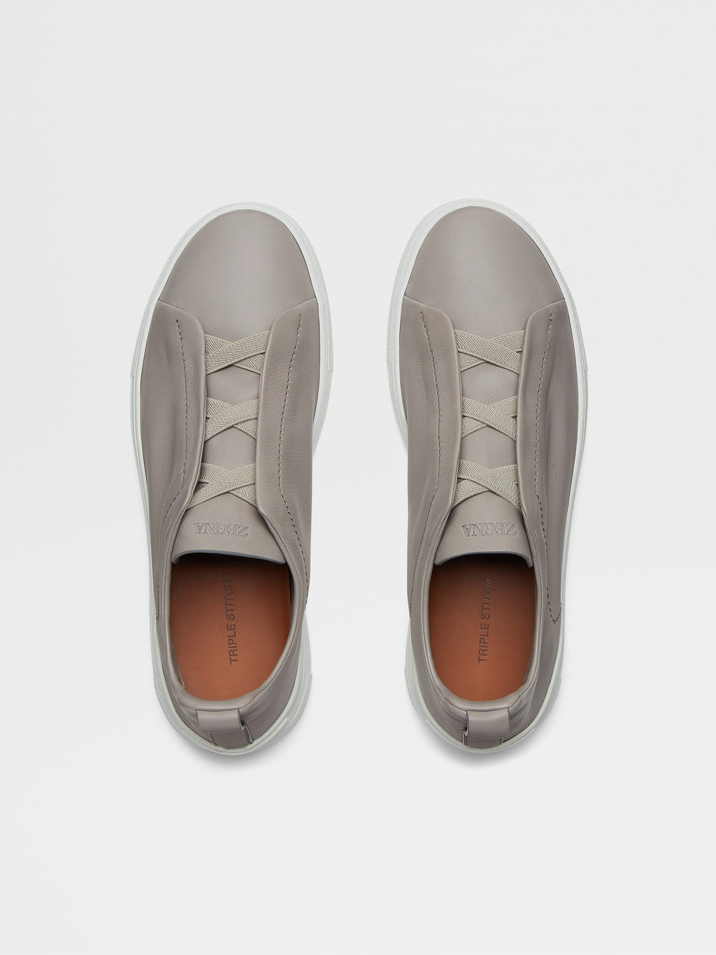 Winniemodo,Winniemodony,Zegna S52072,Zegna triple stitch grey,Zegan triple stitch grey sale,Zegna sneaker mens outlet,Zegna s