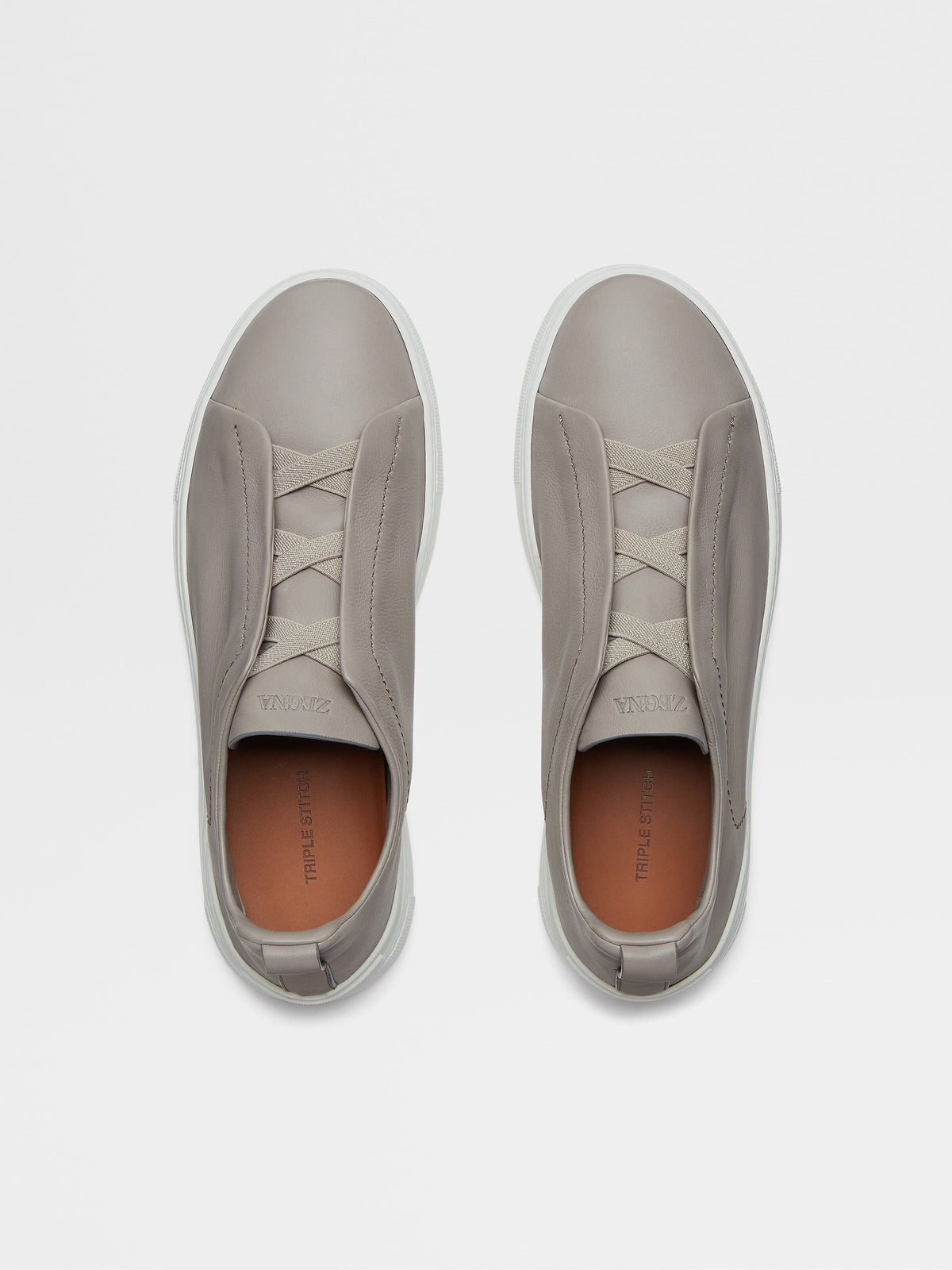 Winniemodo,Winniemodony,Zegna S52072,Zegna triple stitch grey,Zegan triple stitch grey sale,Zegna sneaker mens outlet,Zegna s