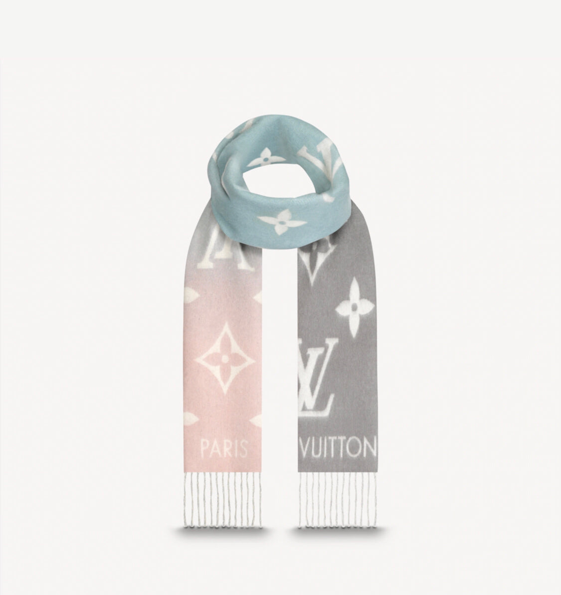 Louis Vuitton Reykjavik gradient scarf
