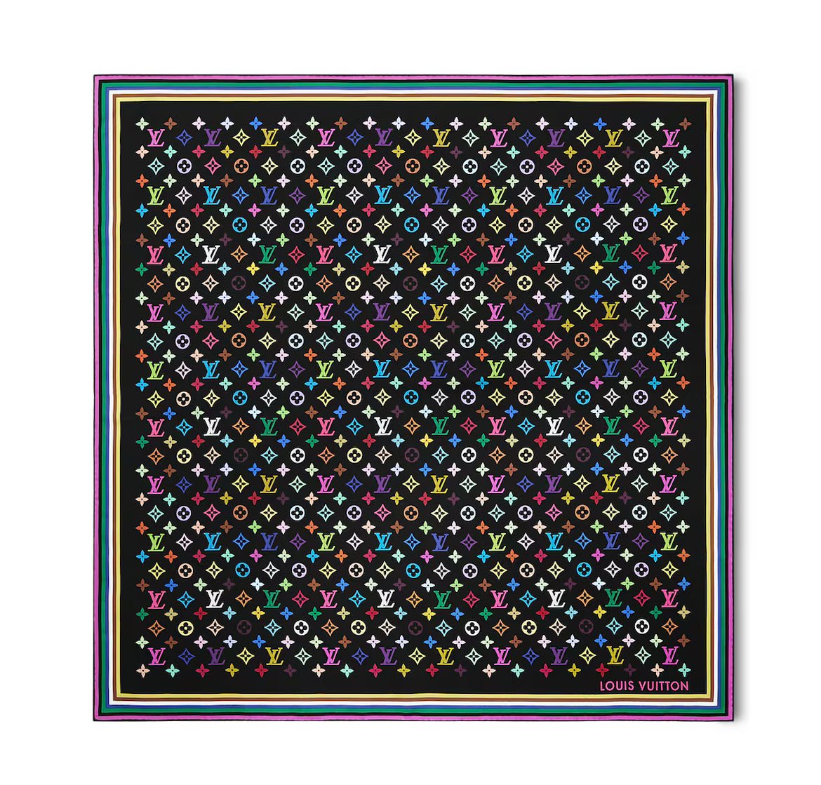 Louis Vuitton M96095,Louis Vuitton M94967,Louis Vuitton x Tm scarf,LV TM monogram scarf,LV X TM square scarf for sale,LV mono