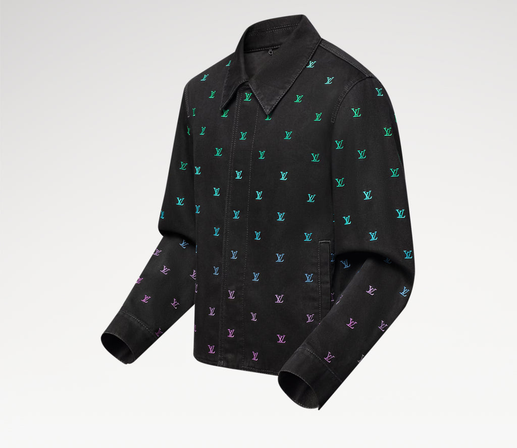 Winniemodo,Winnie modo,Louis Vuitton 1AGTED,LV 1AGTED,Louis Vuitton embroidered denim jacket,LV denim jacket,LV jacket,Louis