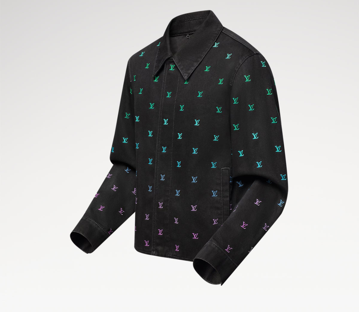 Winniemodo,Winnie modo,Louis Vuitton 1AGTED,LV 1AGTED,Louis Vuitton embroidered denim jacket,LV denim jacket,LV jacket,Louis